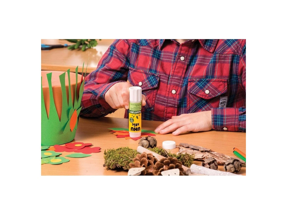 Colla Stick UHU 21g – Colla Universale per Carta, Cartone e Foto, Pulita e Sicura
