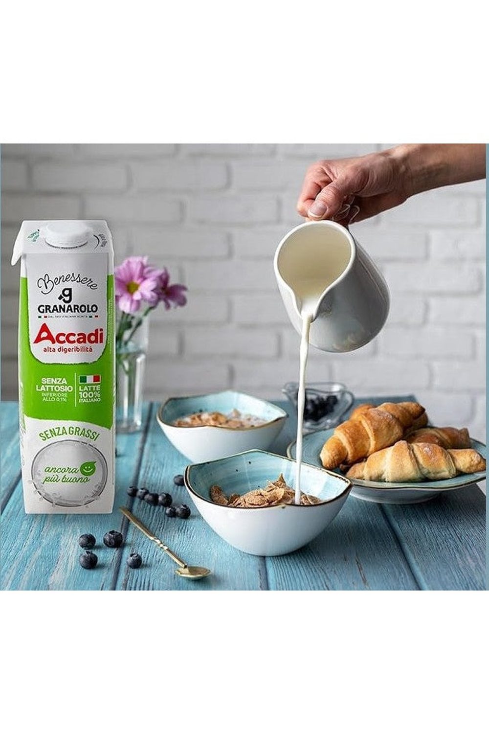 Accadì Granarolo Milk 1L Skimmed Without Lactose
