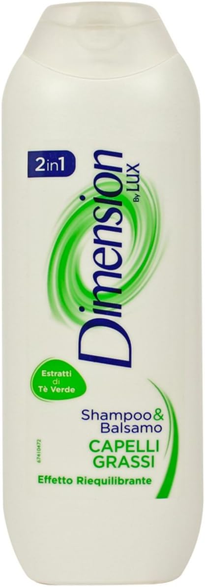 SHAMPOO DIMENSION 250ML GRASSI VERDE 12pz