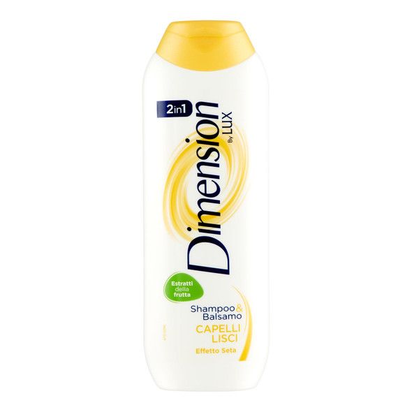 SHAMPOO DIMENSION 250ML LISCI GIALLO 12pz