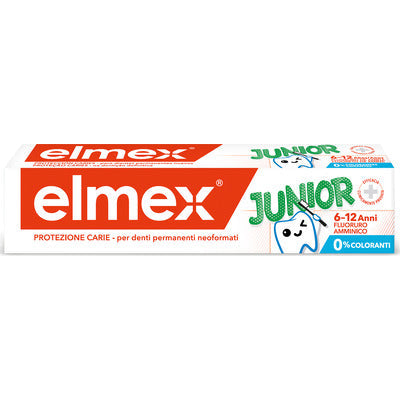 ELMEX DENTIF.JUNIOR 6-12 ANNI ML.75 6 PZ