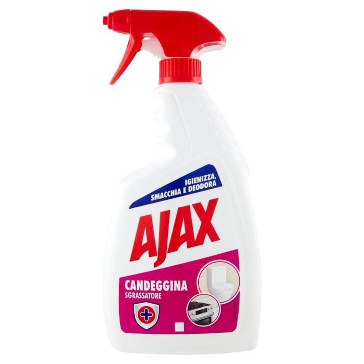Ajax Spray Sgrassatore Candeggina 675ml 6pz