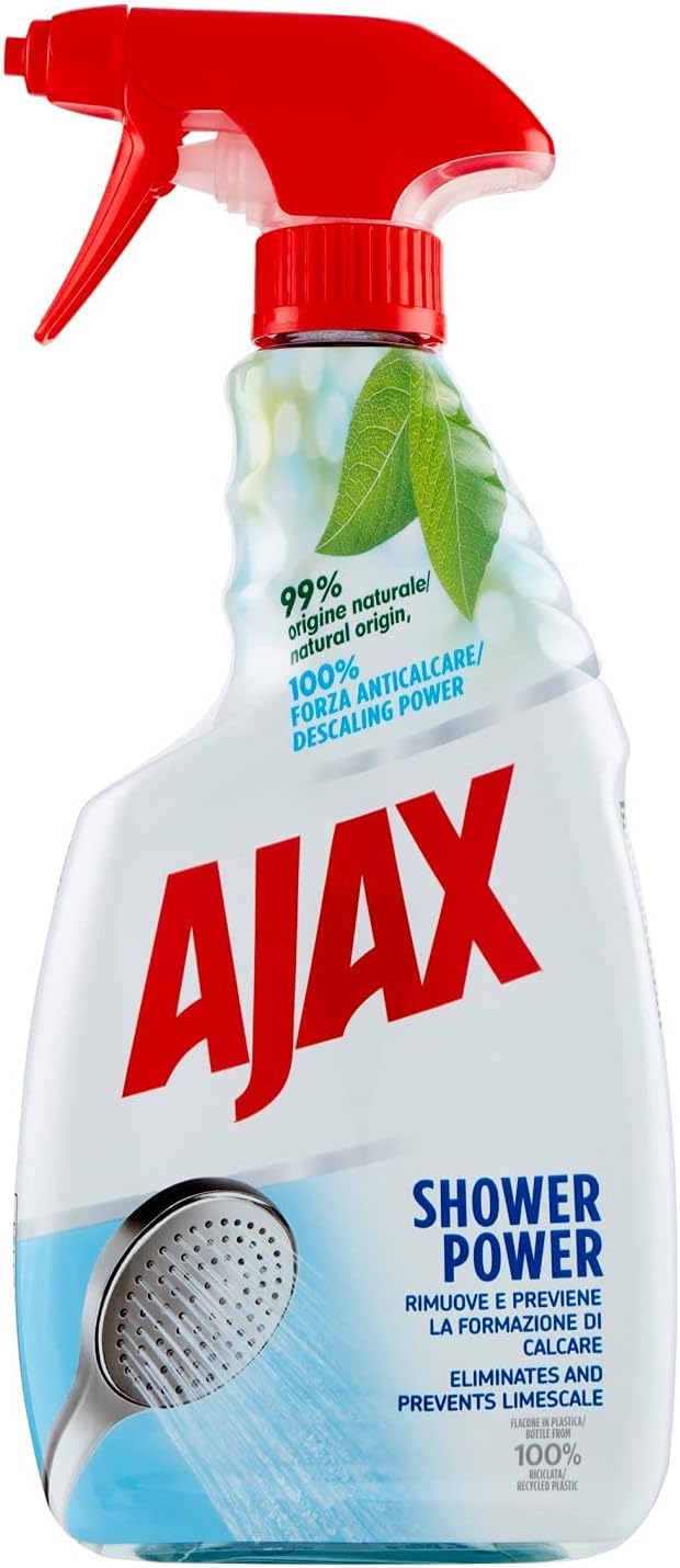 AJAX SPRAY 600 ML NEW SHOWER POWER ANTICALCARE 10 Pack