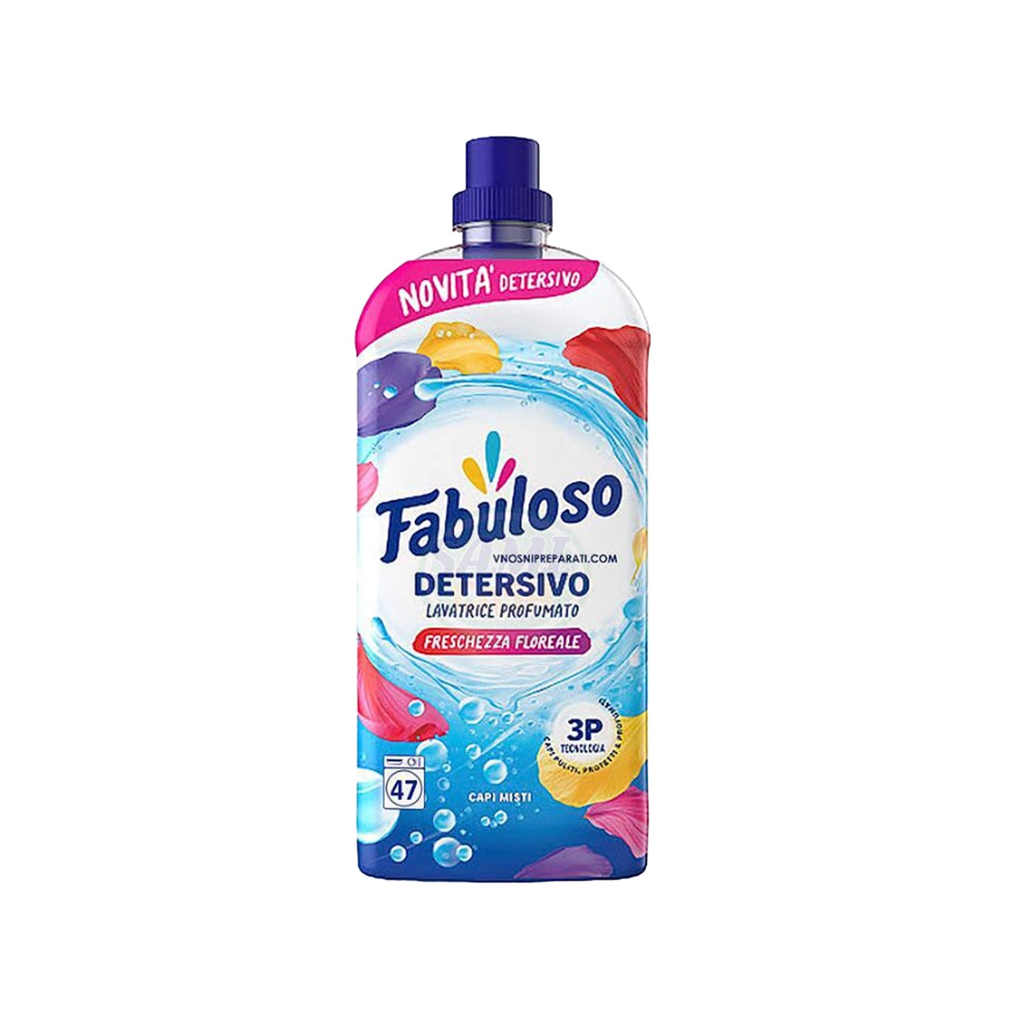 FABULOSO LAVATRICE 1,9 LT X 47 LAV. FRESCHEZZA FLOREALE 6 Pack