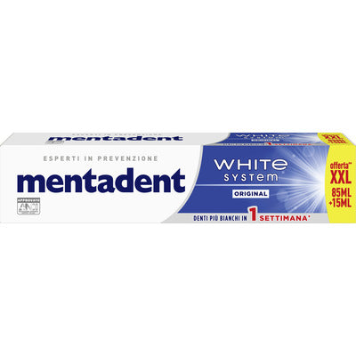 MENTADENT DENTIFR.WHITE SYSTEM ML.100 12 PZ