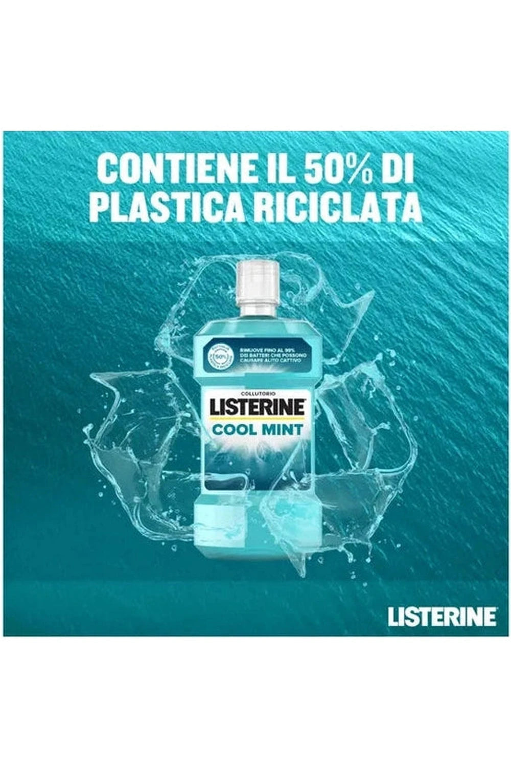 Collutorio Listerine 500ml Coolmint