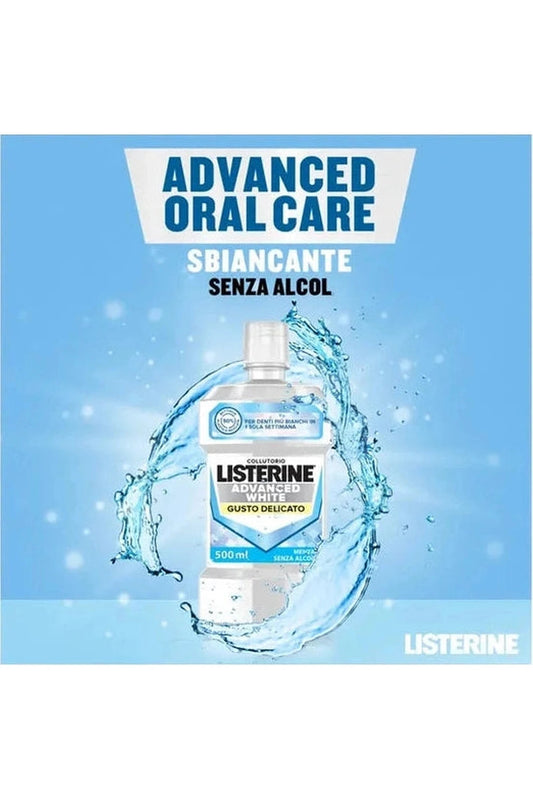Collutorio Listerine 500ml Advanced Gusto Delicato