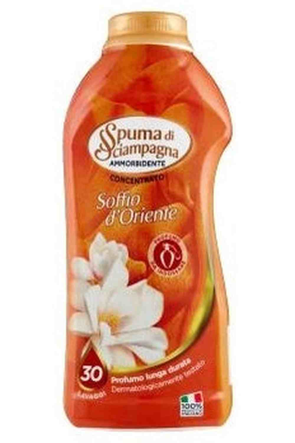 Spuma di Sciampagna Ammorbidente Concentrato 30 Lavaggi – Soffio d’Oriente, Fragranza Esotica e Morbidezza Avvolgente