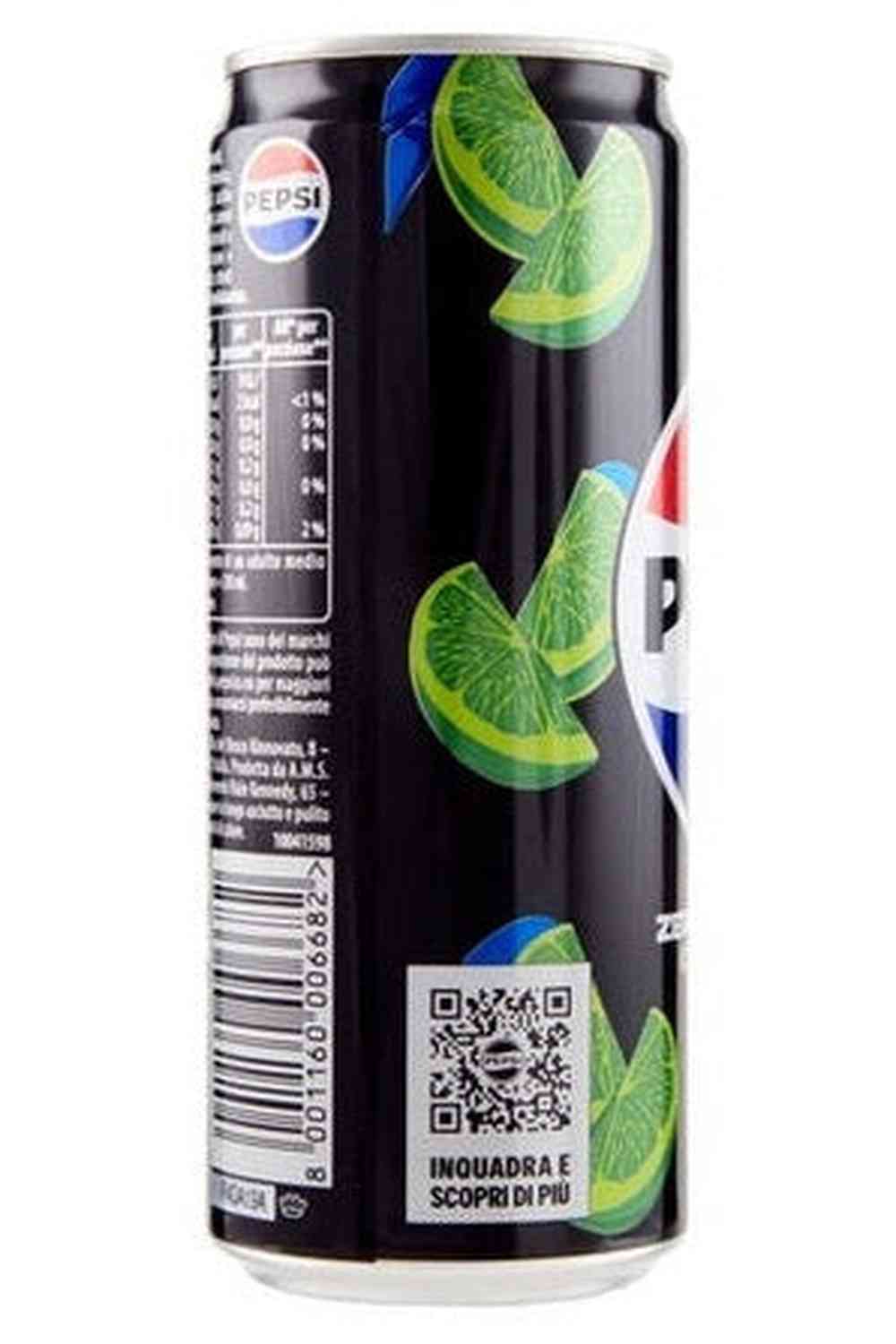 Pepsi Cola 0.33L Max Lime
