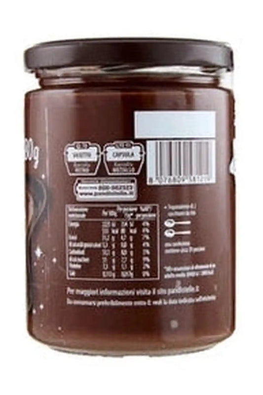 Crema Spalmabile Pan di Stelle 580g – Con Granella di Biscotti e Cacao per una Colazione da Sogno