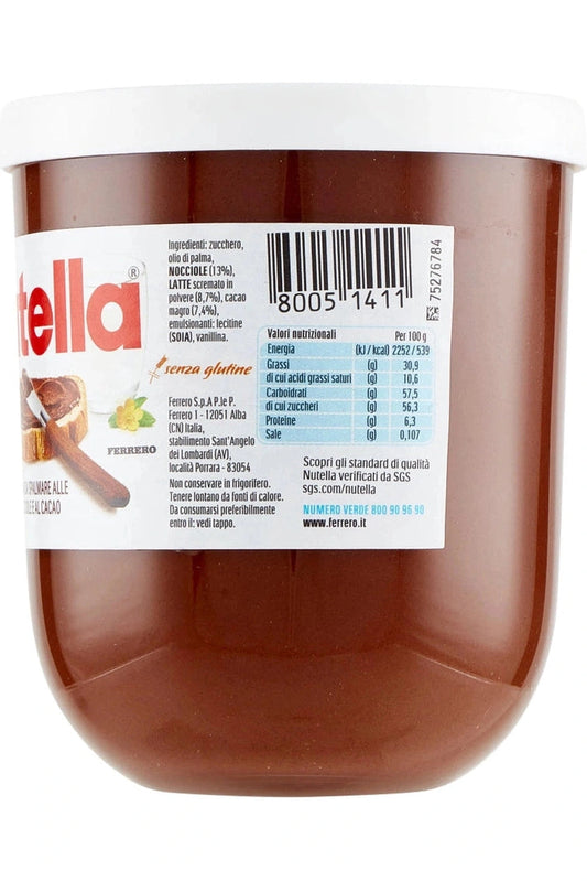 Nutella Ferrero 220g – La Crema Spalmabile al Cacao e Nocciole Più Amata al Mondo