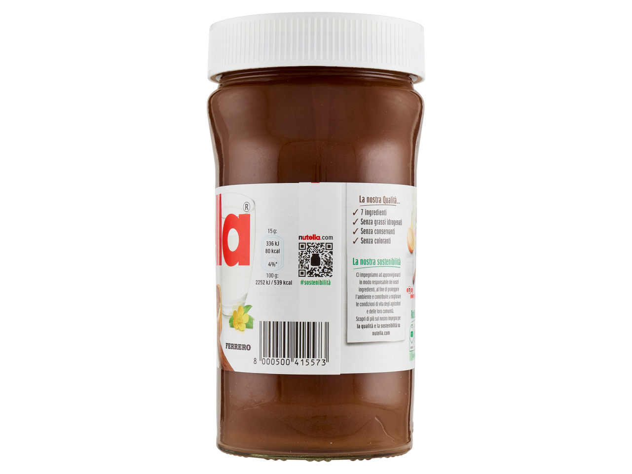 Nutella Ferrero 950g – Maxi Formato per Gli Amanti della Crema Spalmabile al Cacao e Nocciole