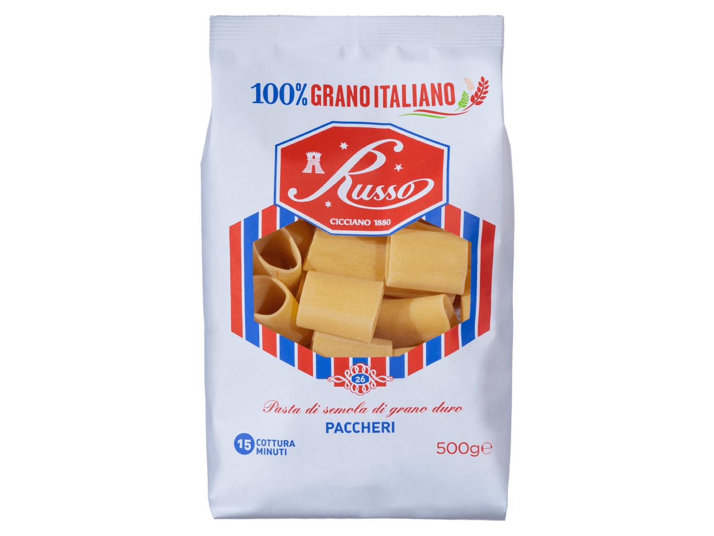 Russian Pasta 500g Paccheri