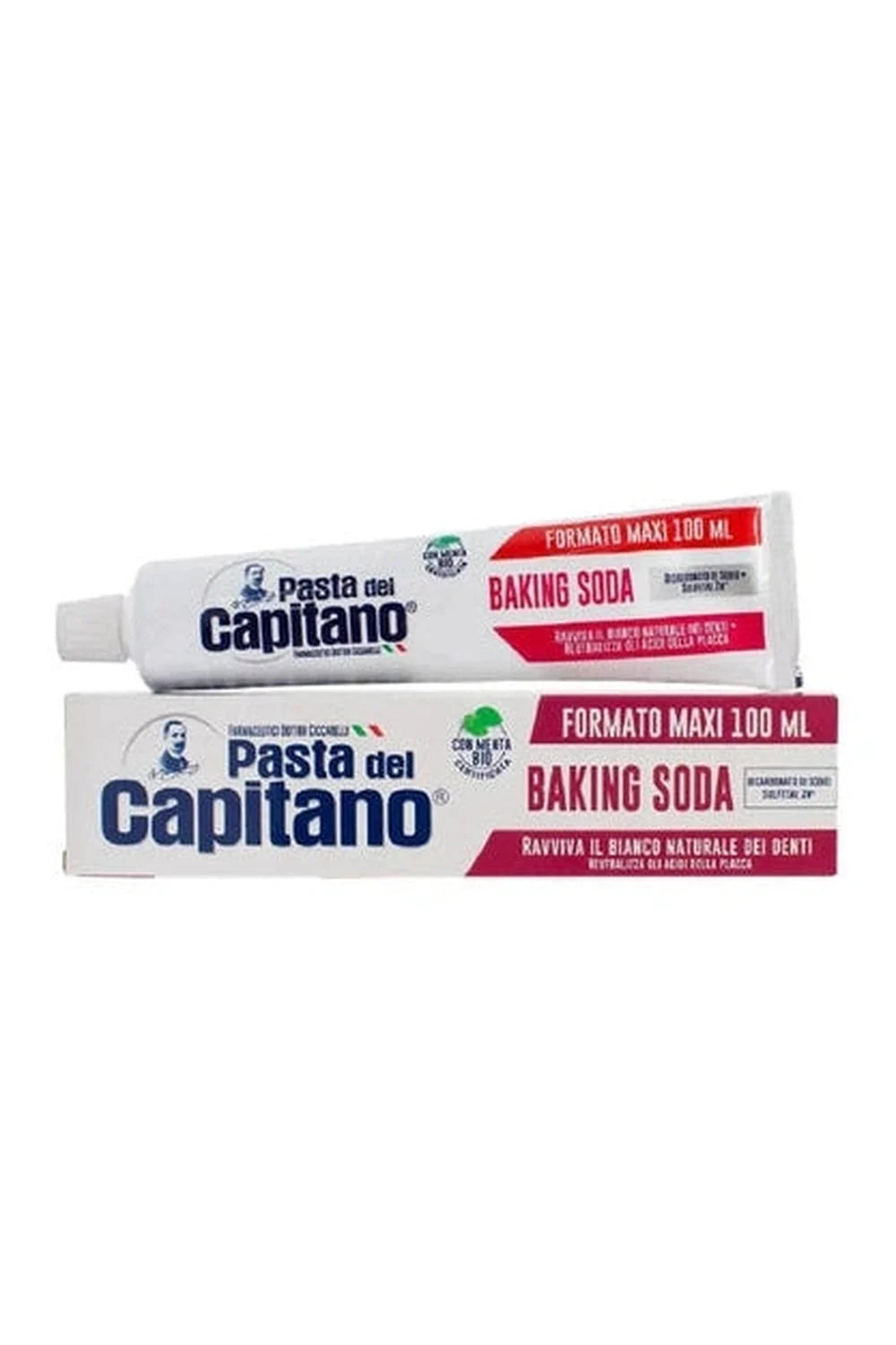 Captain's Pasta Toothpaste 100ml Baking Soda