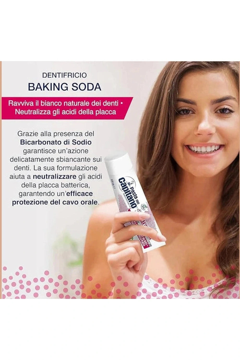 Captain's Pasta Toothpaste 100ml Baking Soda