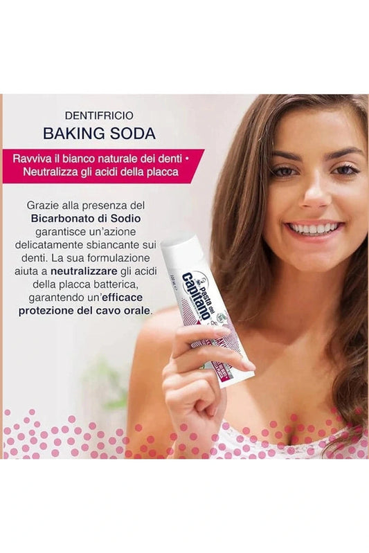 Dentifricio Pasta del Capitano 100ml Baking Soda