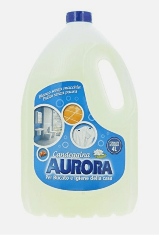 Candeggina Aurora 4L – Igienizzante Multiuso per una Pulizia Profonda e Sicura