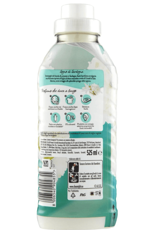 Lenor Ammorbidente Elisir Sardegna – 25 Lavaggi di Morbidezza e Profumo Mediterraneo Unico