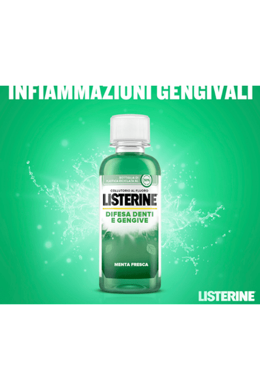Collutorio Listerine 95ml Difesa Denti e Gengive