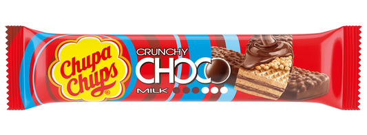 Snack Chupa Chups Choco Crunchy Milk 24 pezzi
