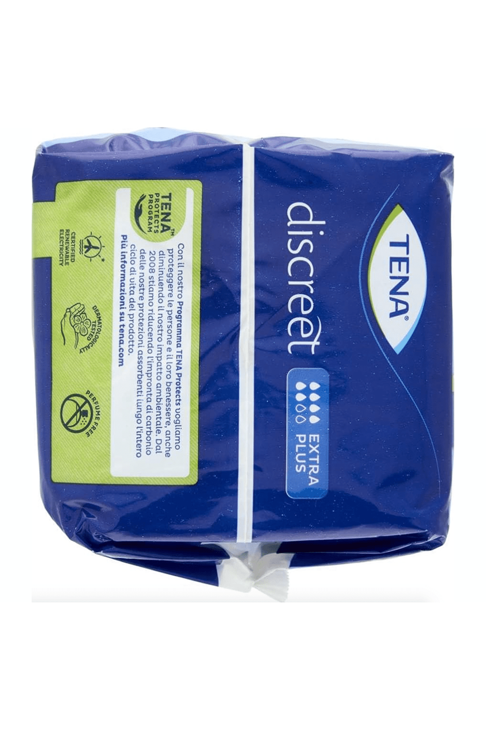 TENA Discreet Extra Plus 8pz β Protezione Avanzata per Perdite Urinarie Moderate con Cura della Pelle Sensibile