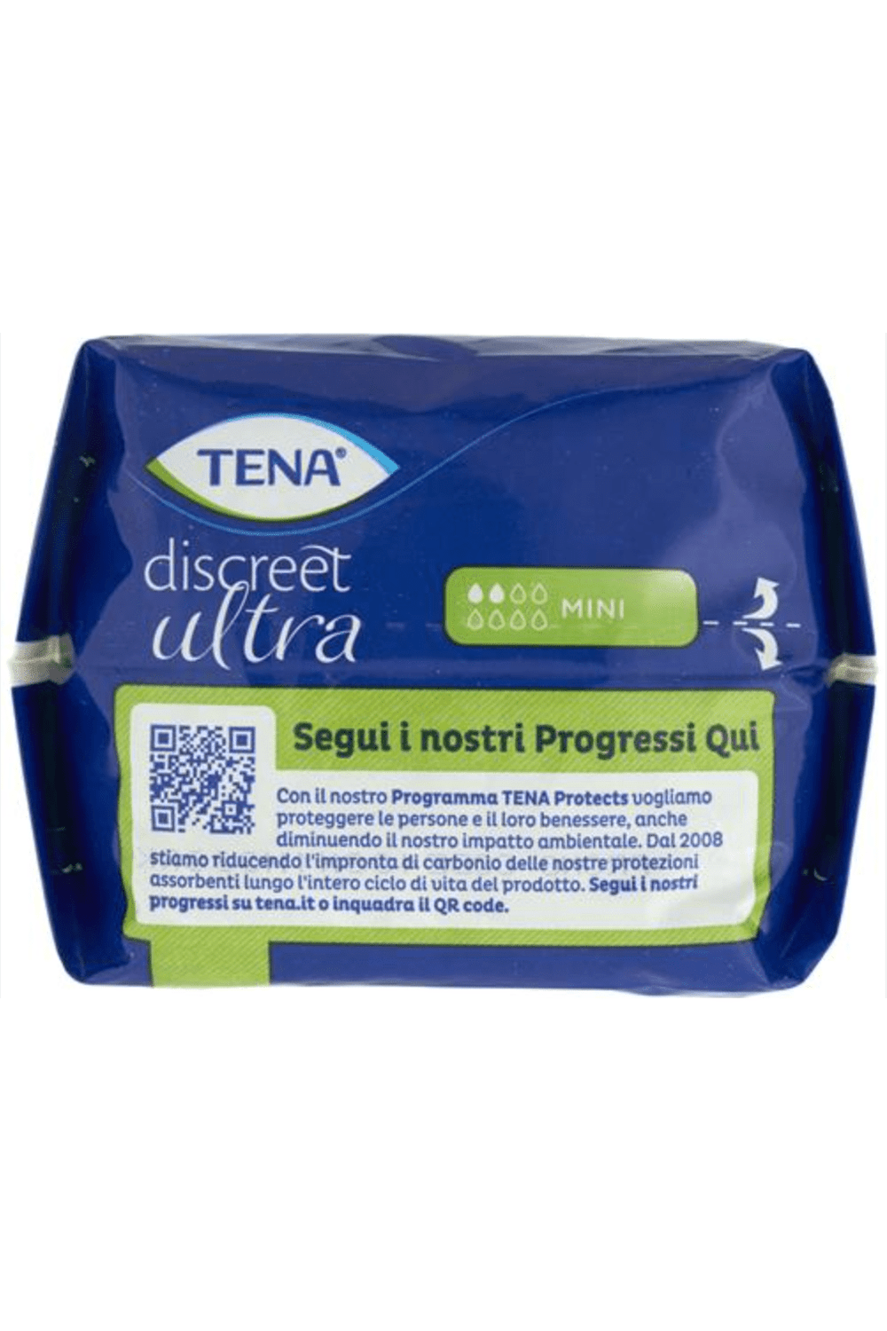 TENA Discreet Ultra Mini 20pz β Protezione Ultra Leggera per Perdite Urinarie con Cura della Pelle Sensibile