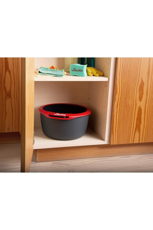 Vileda Spin & Clean – Sistema Lavapavimenti Autopulente con Rullo, Pulizia Profonda e Igienica