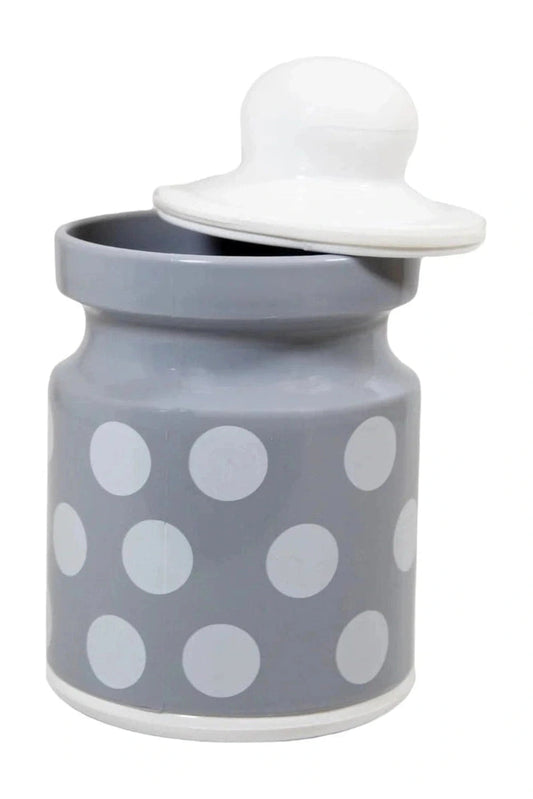 Barattolo Showy Pois 900ml Tondo