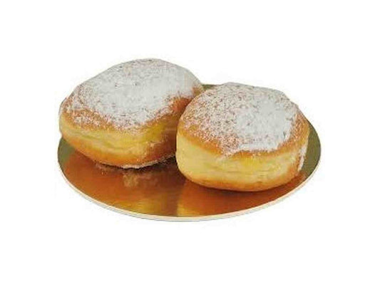 Krapfen Ruggeri 5pz con Crema – Soffici Bomboloni Ripieni per Colazione o Merenda Golosa