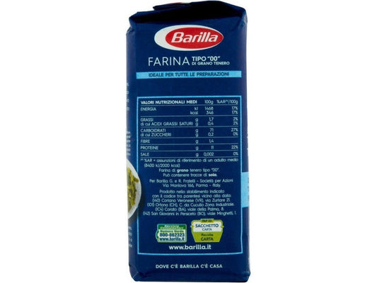 Farina Barilla 1kg Tipo 00