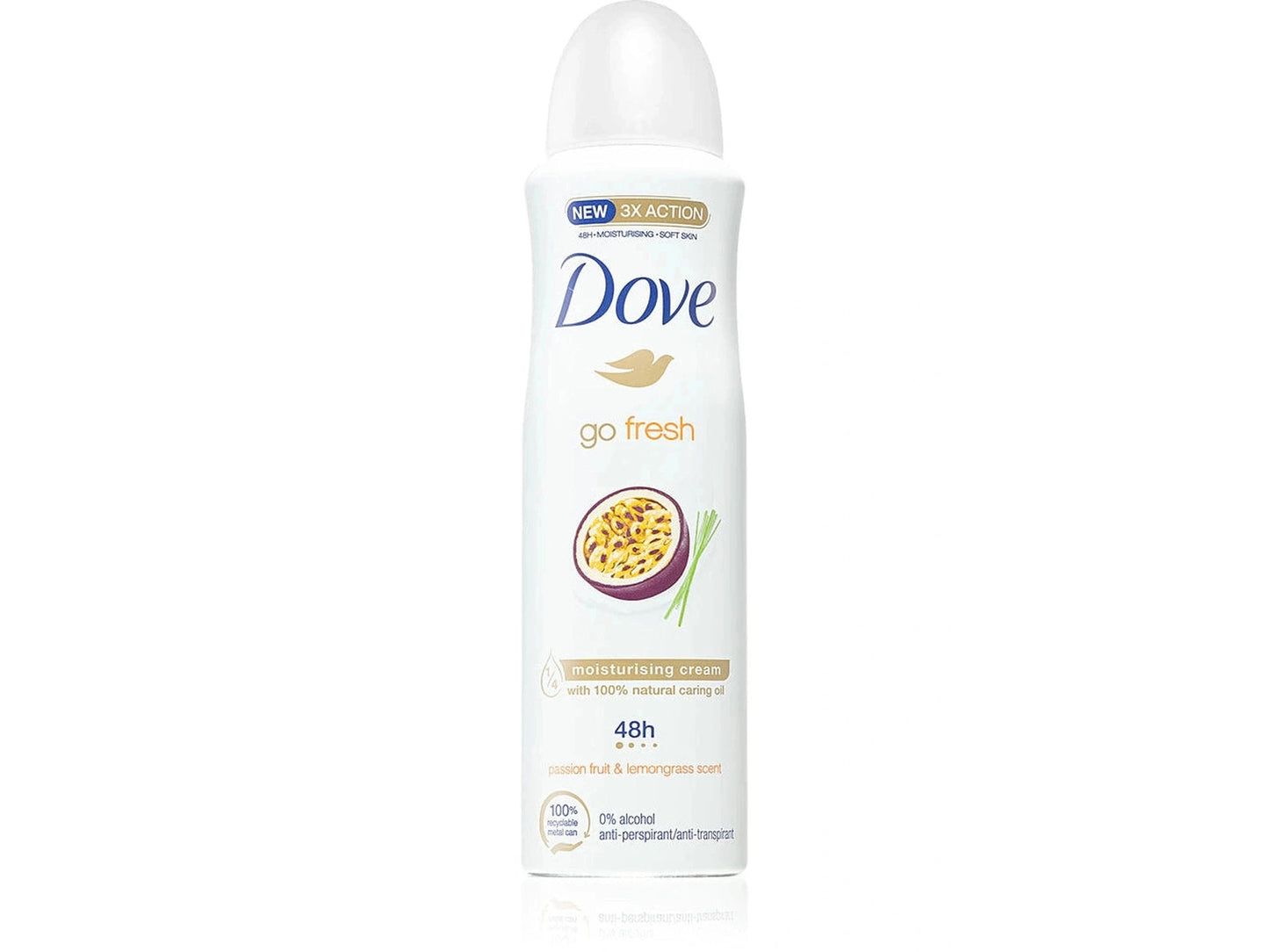 Dove Deodorante Spray Go Fresh Passion Fruit 200ml – Freschezza e Protezione 48h
