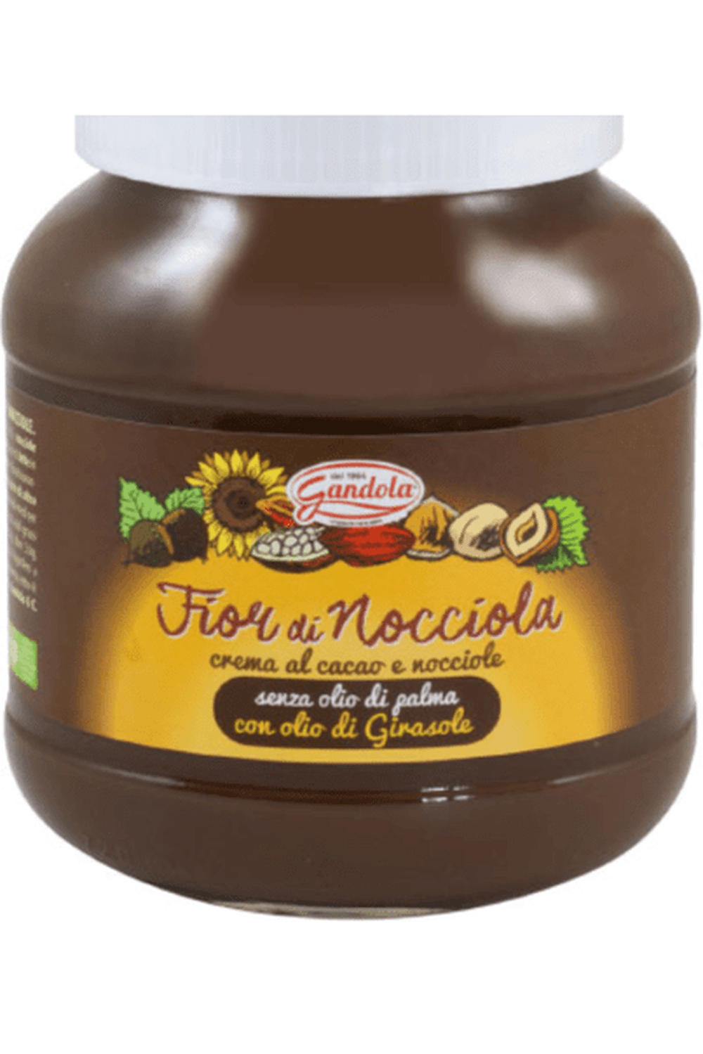 Crema Spalmabile Fior di Nocciola 750g – Gusto Intenso di Cacao e Nocciole per Momenti di Puro Piacere