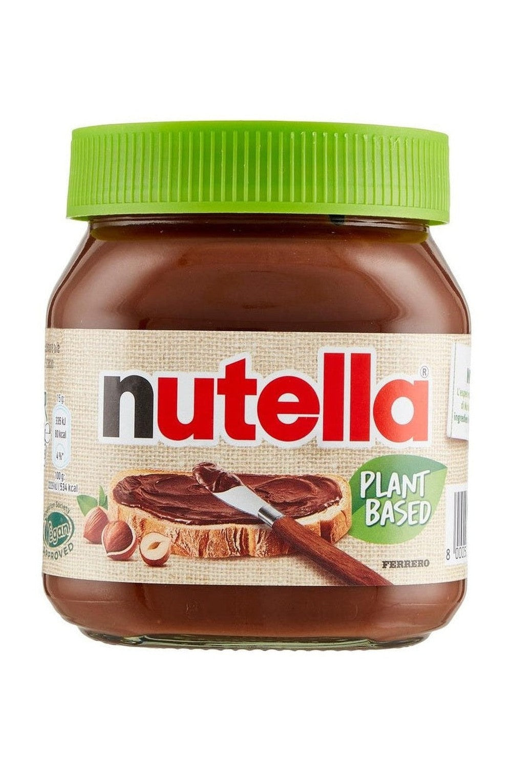 Nutella Vegana Plant-Based 350g – La Nuova Crema Spalmabile Vegana al Gusto Inconfondibile Ferrero