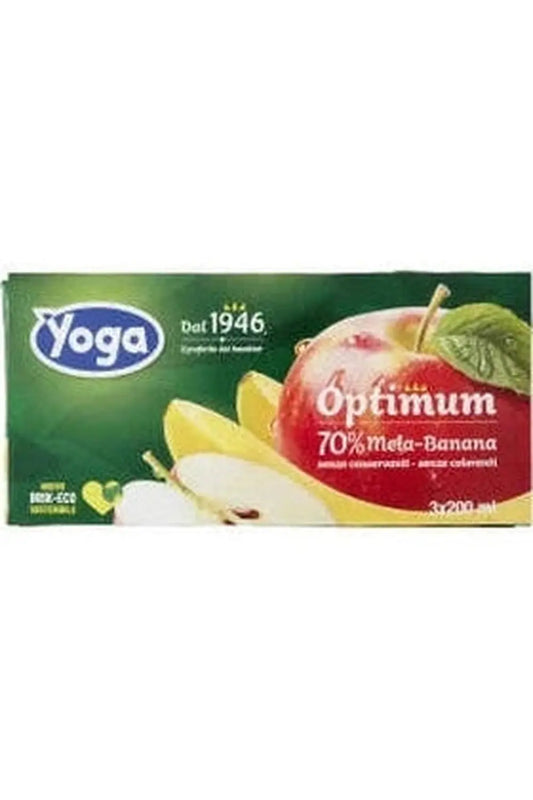 Yoga Brik Succhi 200ml 3pz Mela e Banana