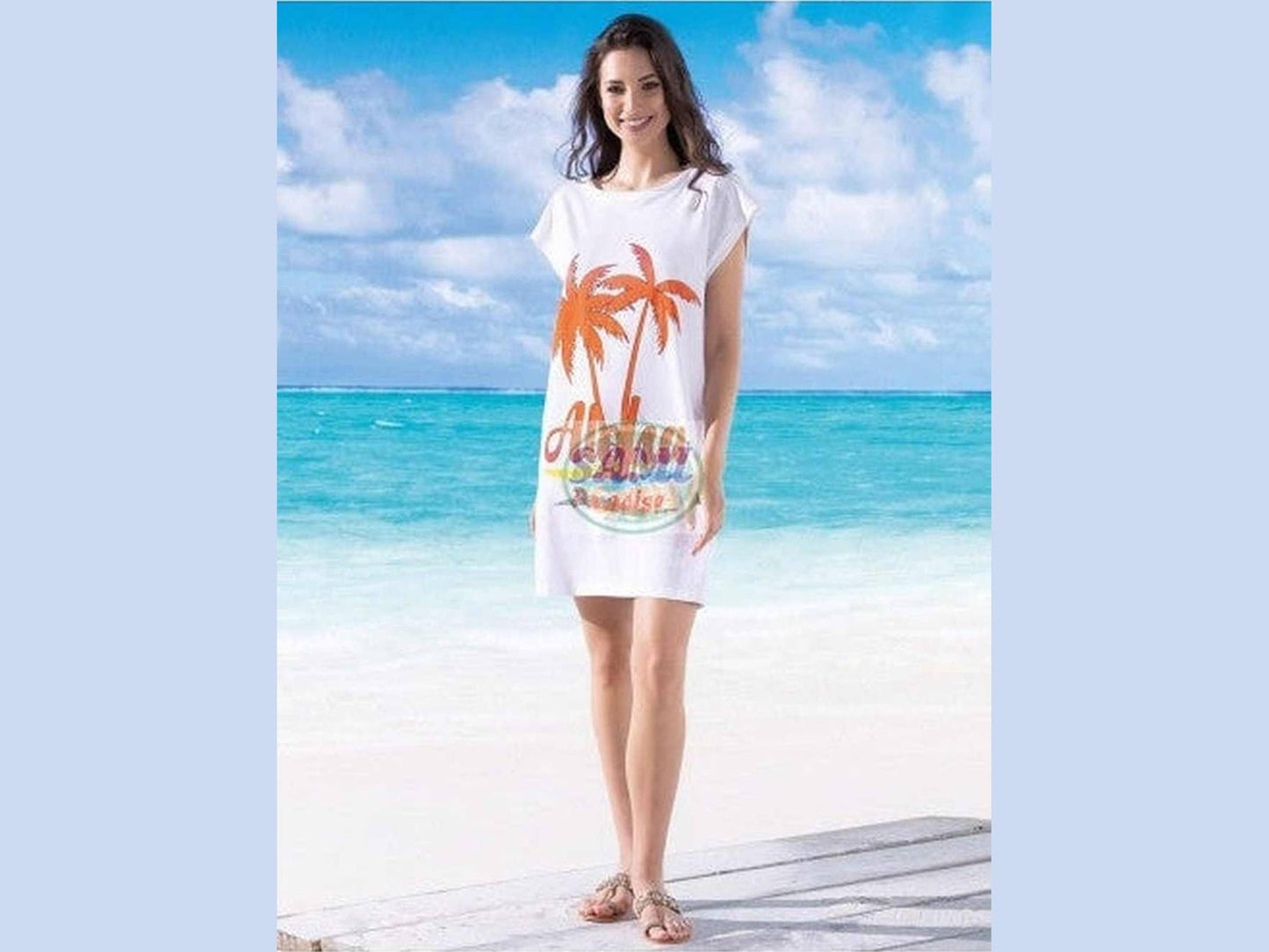 MAXI MAGLIA MARE SI'E'LEI