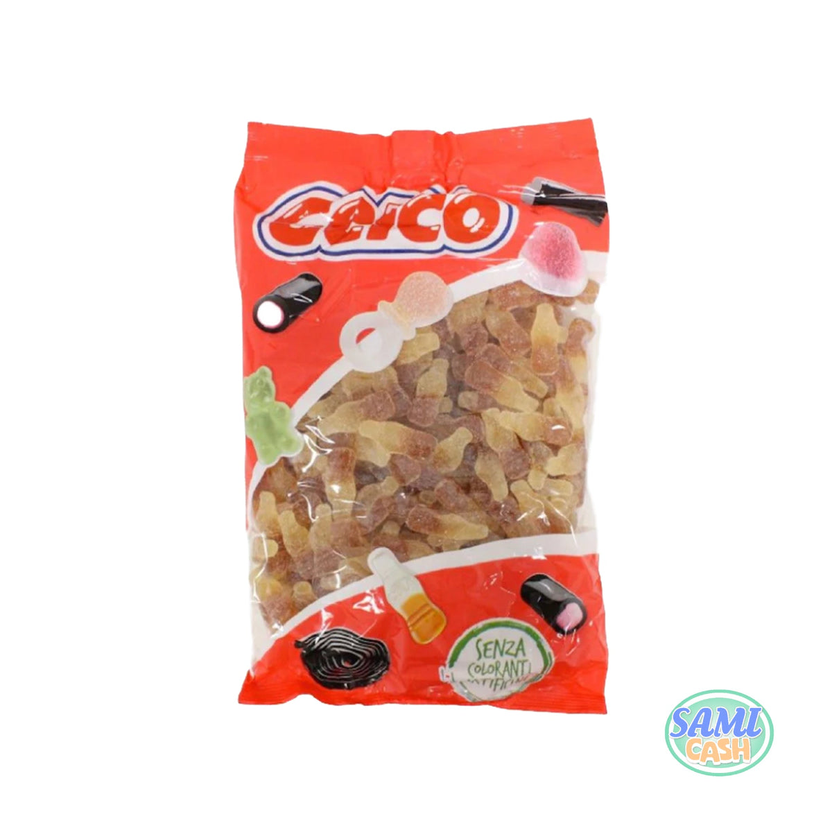 Caramelle Sfuse Gelco Bottiglie Cola Frizz 2 Kg