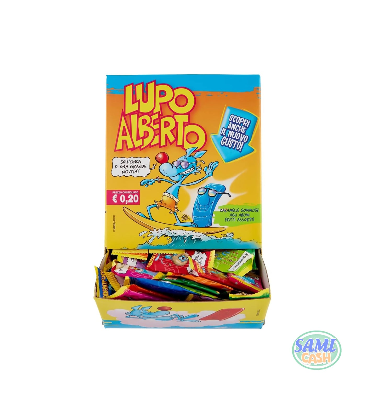 Caramelle Gelco Lupo Alberto Monopezzo 200 Pezzi