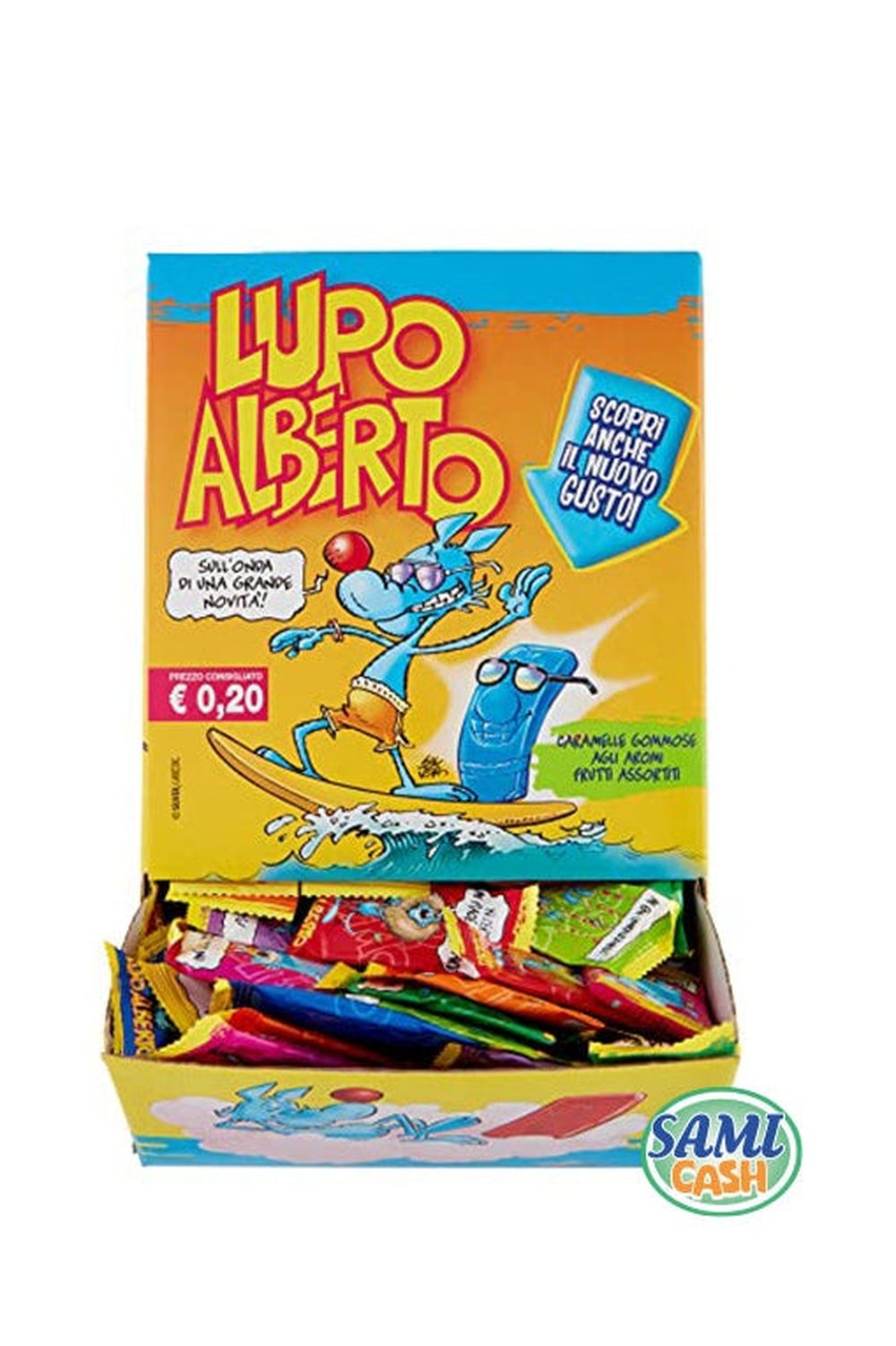 Caramelle Gelco Lupo Alberto Monopezzo 200 Pezzi