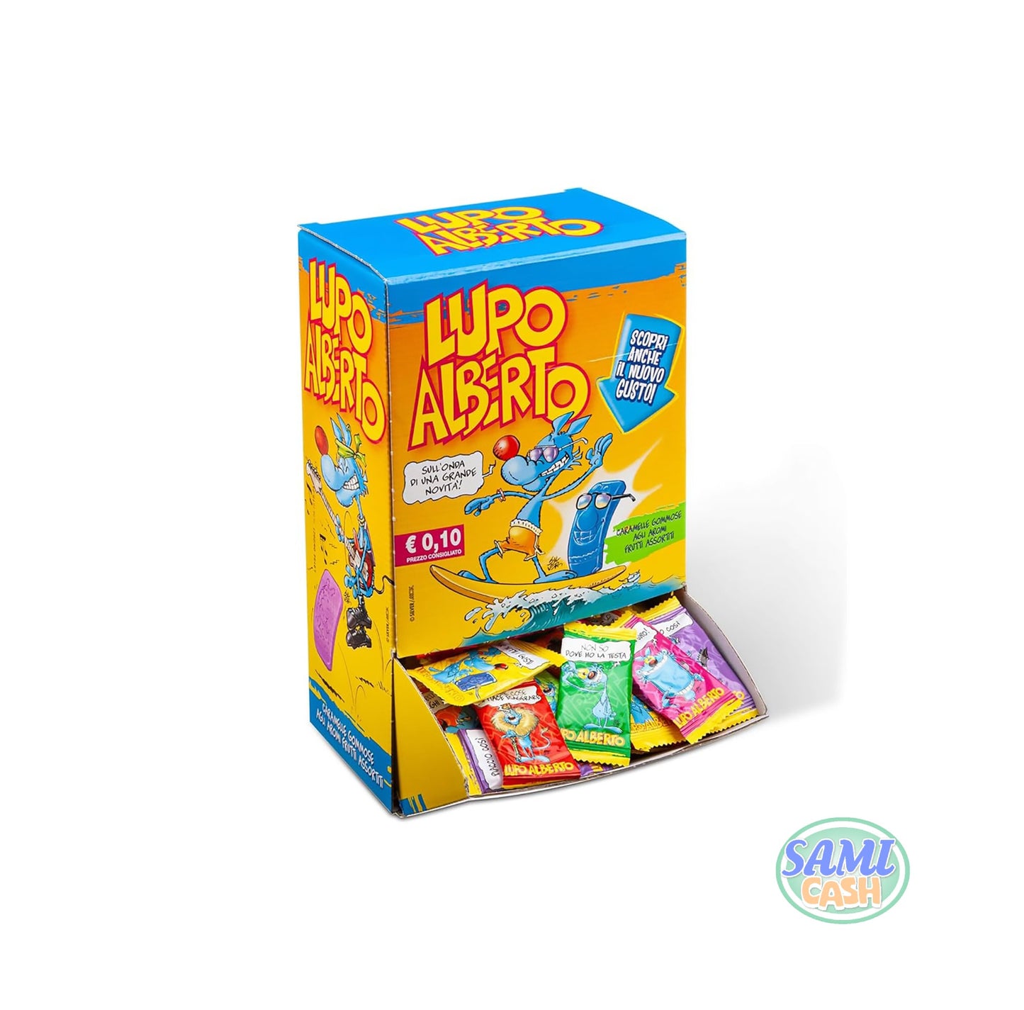 Caramelle Gelco Lupo Alberto Monopezzo 200 Pezzi