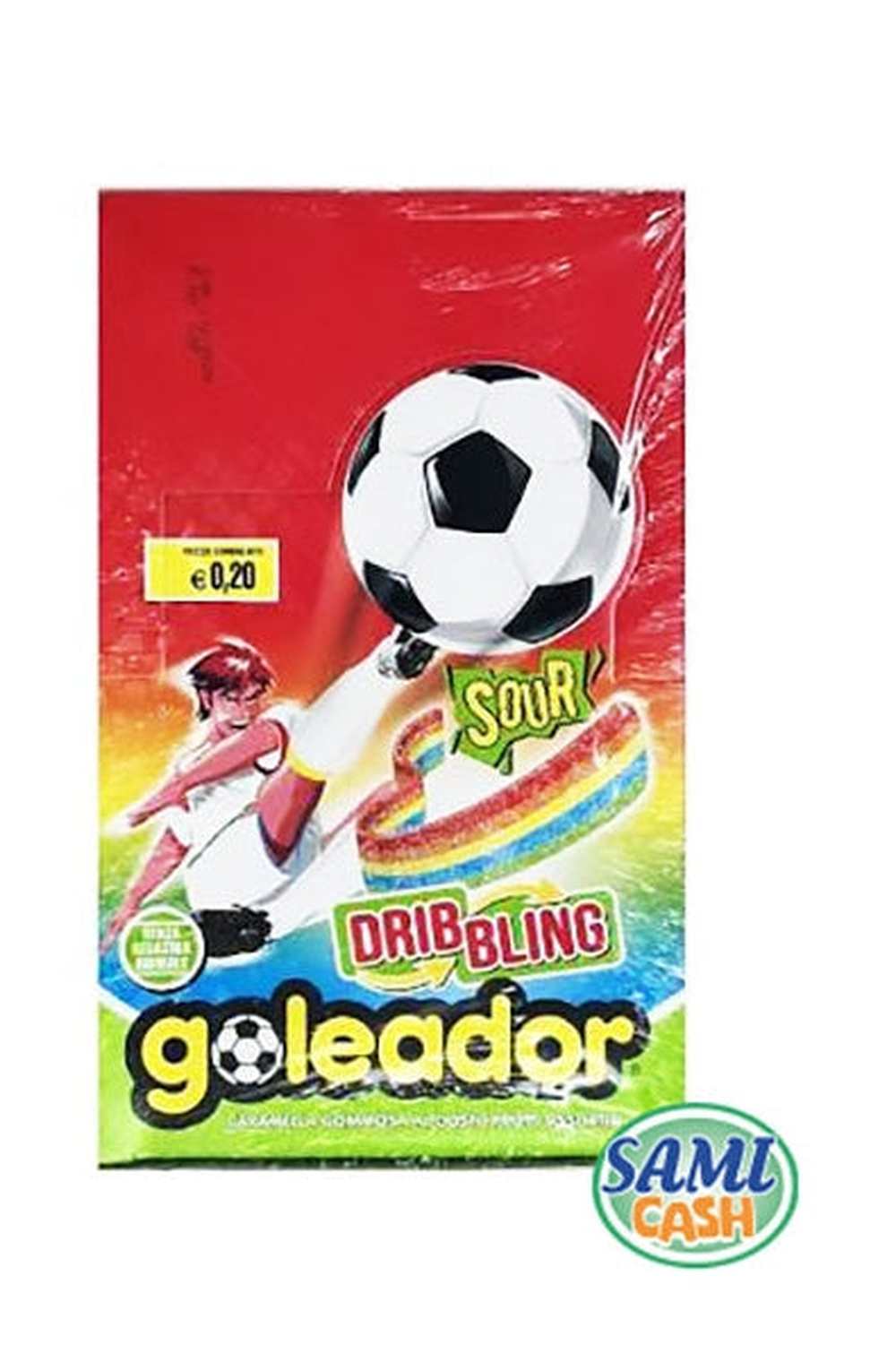Caramelle Goleador Dribbling Rainbow Monopezzo