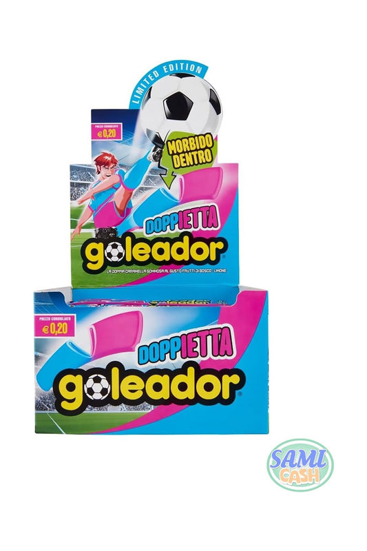 Caramelle Goleador Lastrina Doppietta Monopezzo 180 pezzi