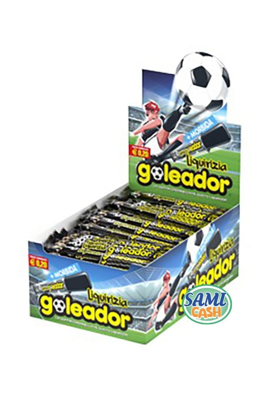 Caramelle Goleador Liquirizia Monopezzo
