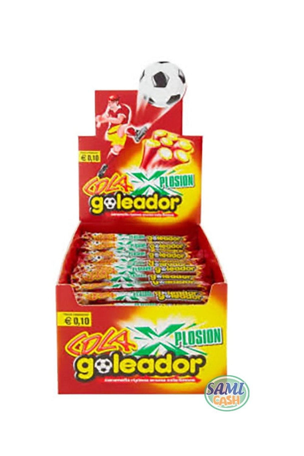 Caramelle Goleador Xplosion Cola Monopezzo