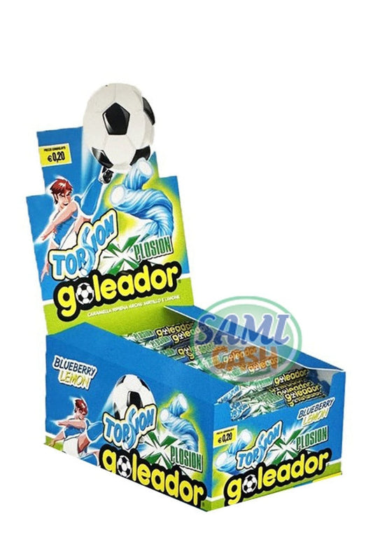Caramelle Goleador Xplosion Torsion Blueberry Lime Monopezzo