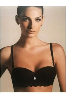 Reggiseno Balconcino Nero, Taglia 3B, Marca Biagiotti Nero