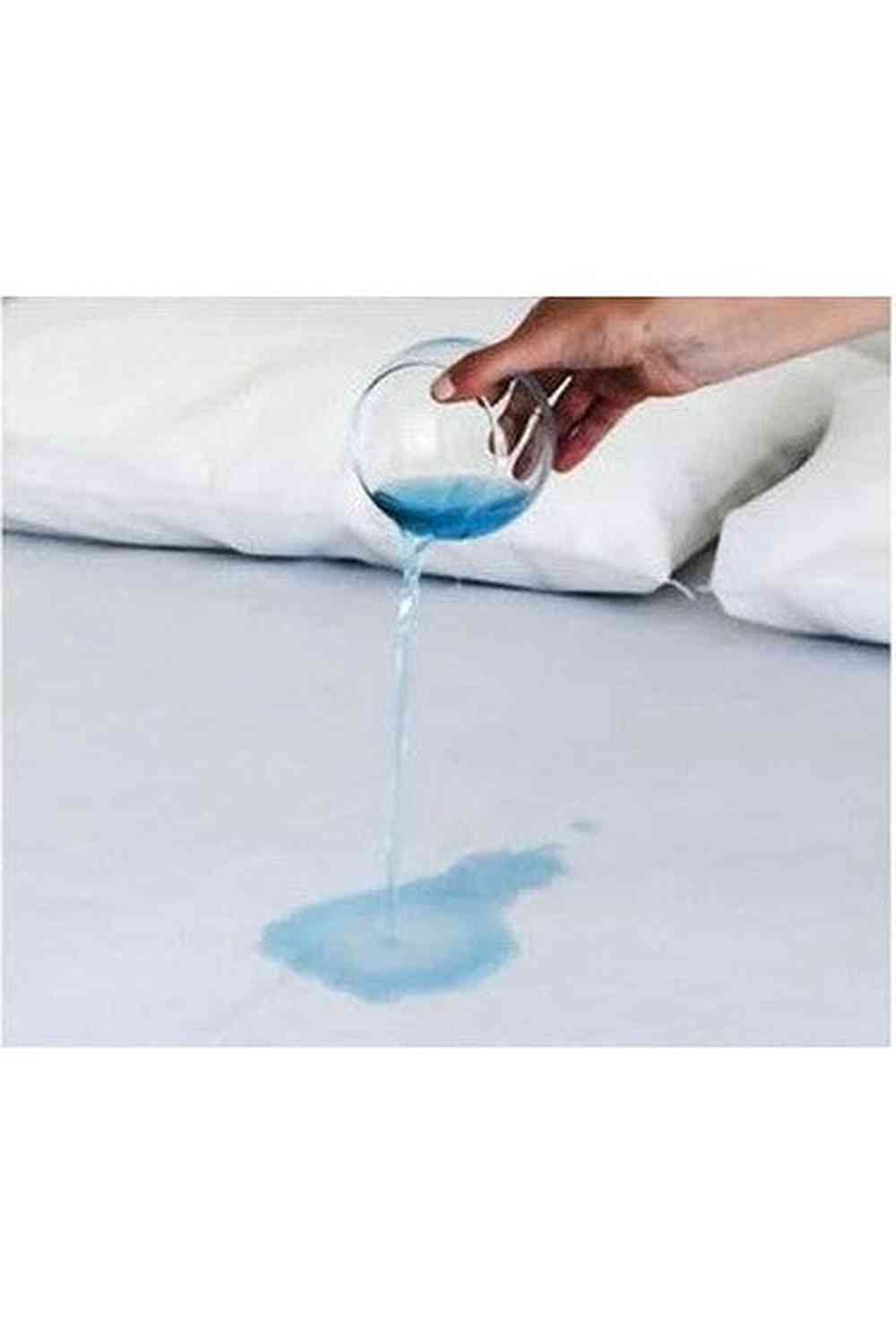 Coprimaterasso Impermeabile IRGE 1 Piazza, 90x195 cm, Cotone 100%, PVC