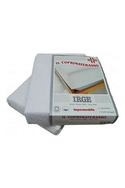 Coprimaterasso Impermeabile IRGE 1 Piazza, 90x195 cm, Cotone 100%, PVC