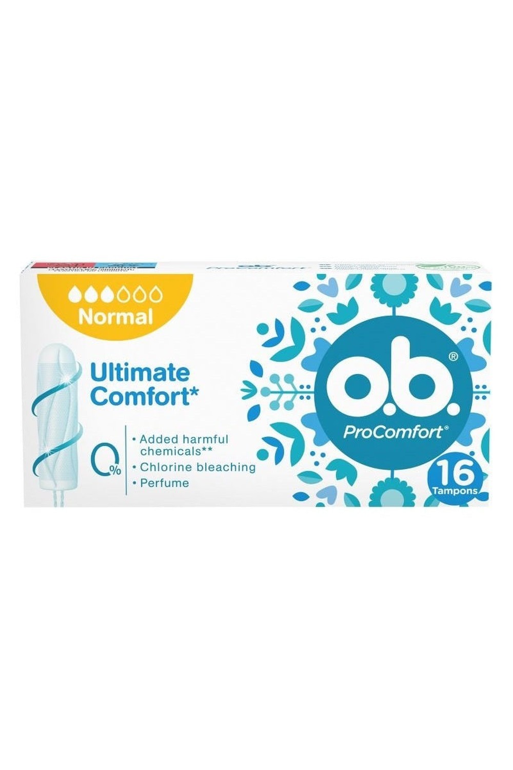o.b. Comfort Normal 16pz Assorbenti Interni Flusso Normale