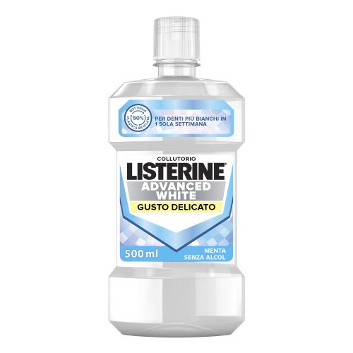 Collutorio Listerine 500ml Advanced Gusto Delicato 6pz