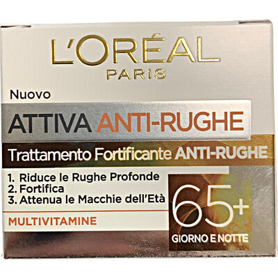 L'OREAL ATTIVA ANTIRUGHE 65+ ML.50 6 PZ